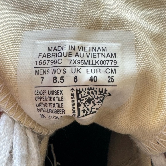 Run Star hike canvas platform size 8.5 in good condition - Picture 7 of 7